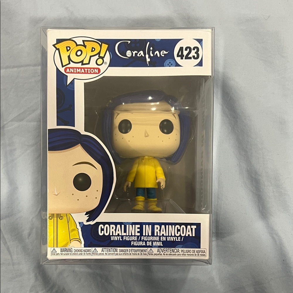 Coraline in Raincoat Funko Pop 423